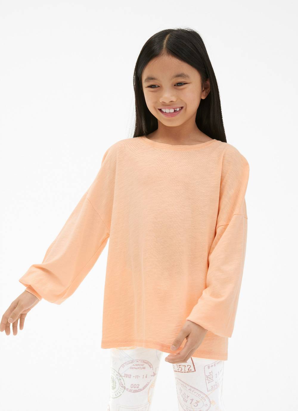 Juvia Longsleeve mit Puffärmeln