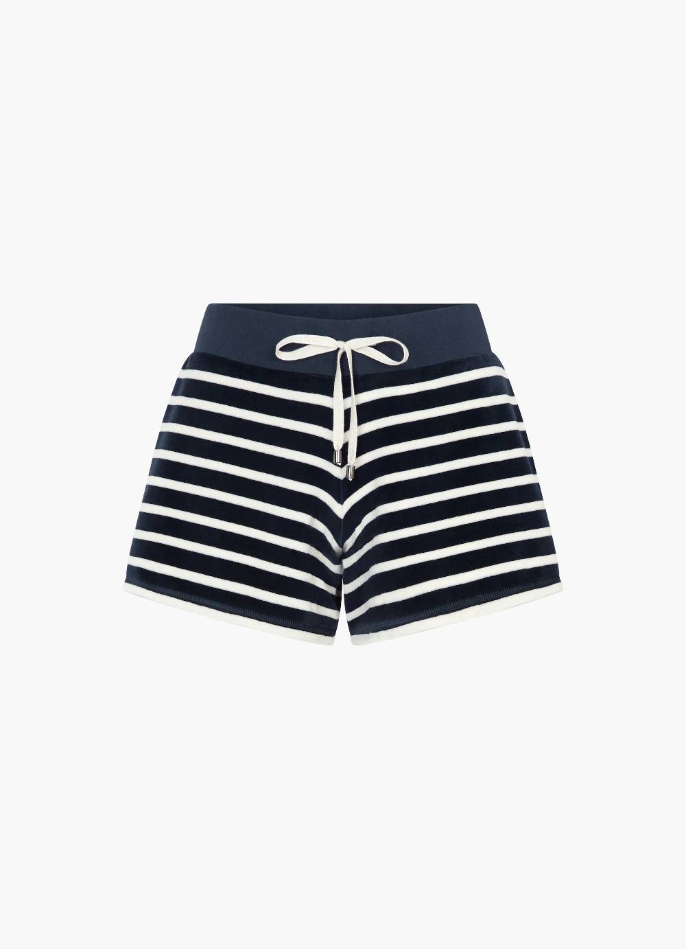 Juvia Monaco Baby Shorts Velvet Striped Großer Ausverkauf