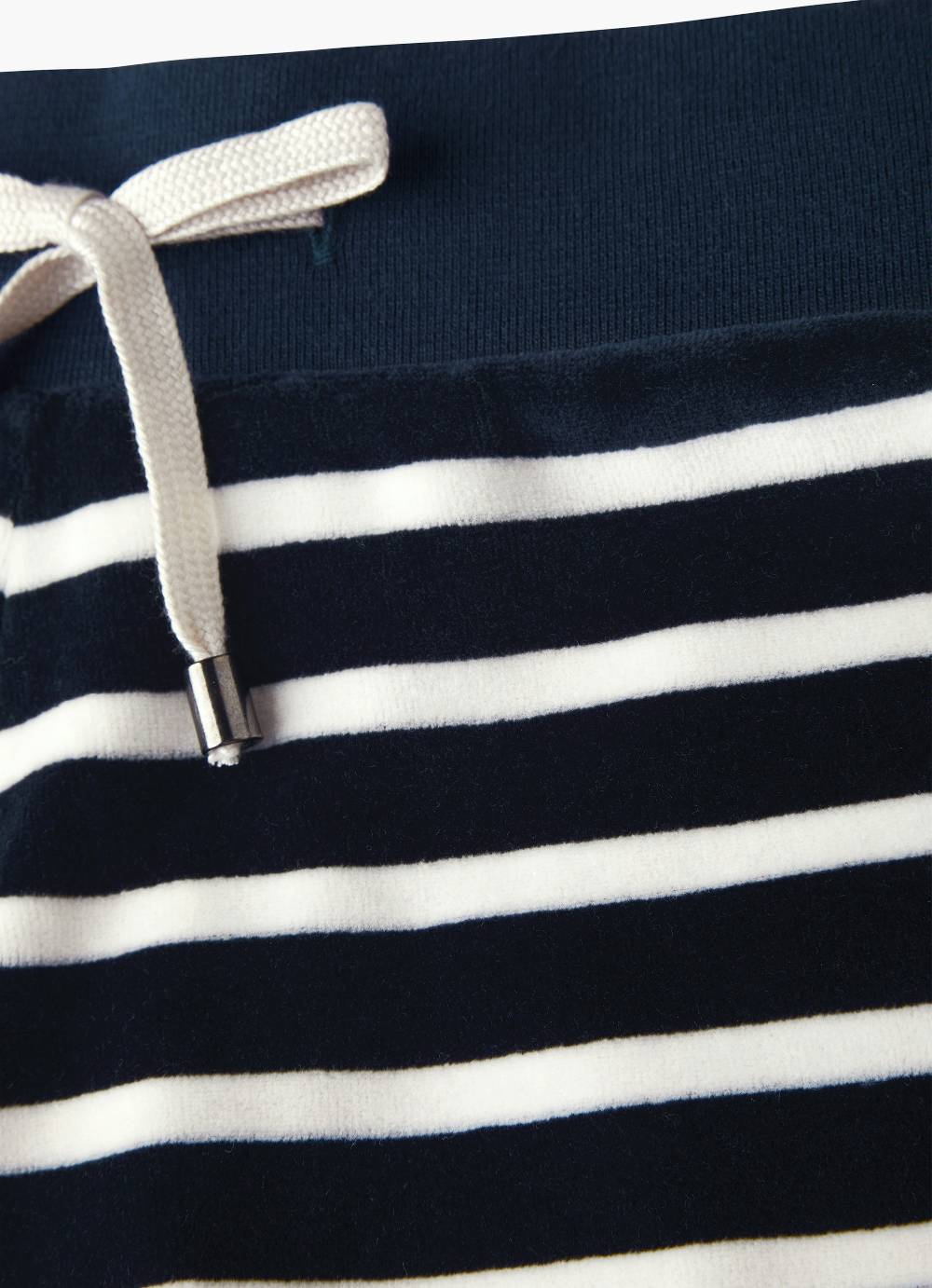 Juvia Monaco Baby Shorts Velvet Striped Großer Ausverkauf