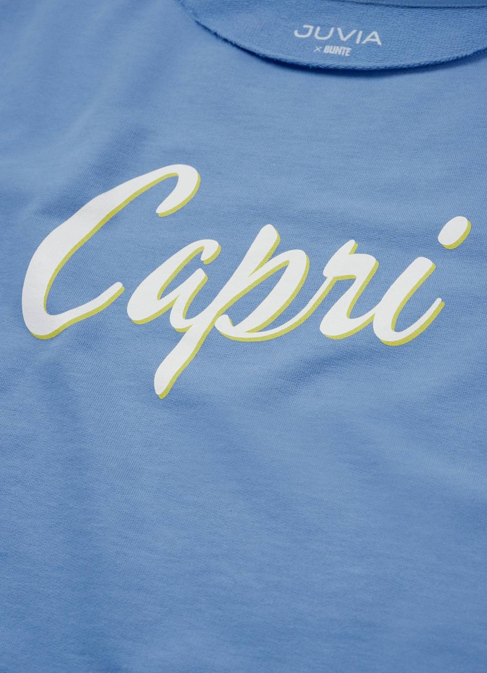 Juvia Capri Fleece Sweater Shortsleeve Flash Sale
