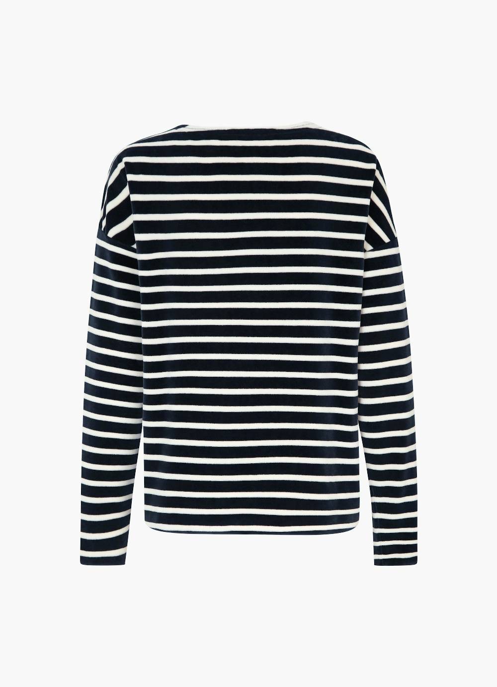 Juvia Monaco Baby Sweater Velvet Striped Preisnachlass