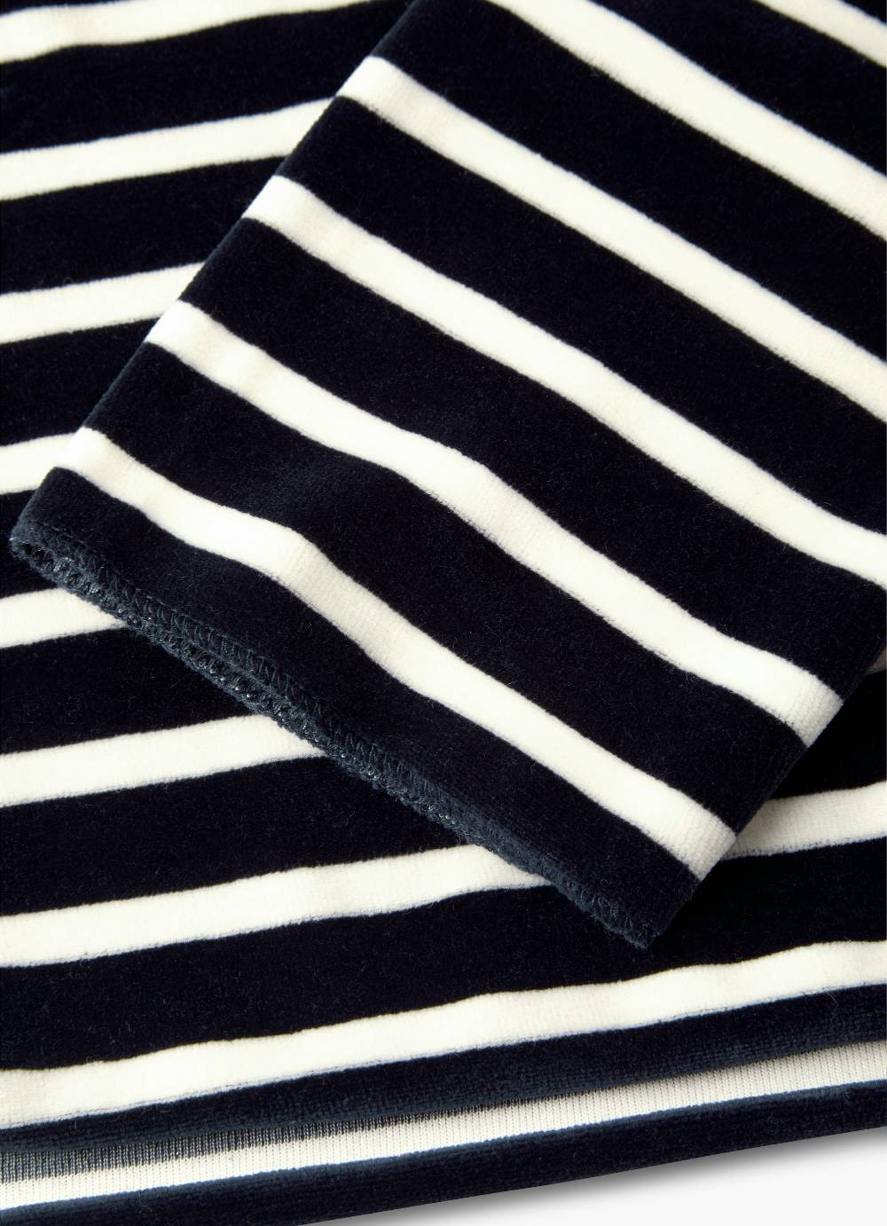 Juvia Monaco Baby Sweater Velvet Striped Preisnachlass