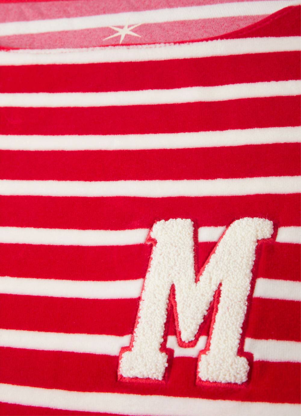 Juvia Monaco Baby Sweater Velvet Striped Vatertagsangebot