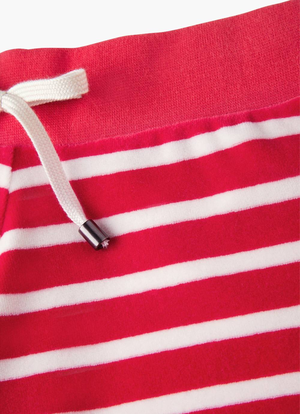 Juvia Monaco Baby Shorts Velvet Striped Zeitlich begrenztes Angebot