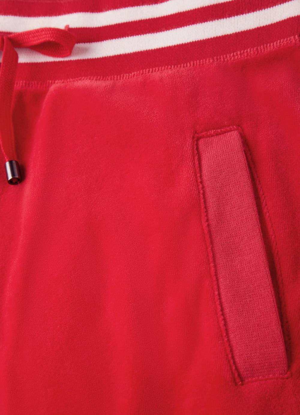 Juvia Monaco Baby Trousers Velvet Striped Begrenzte Freigabe