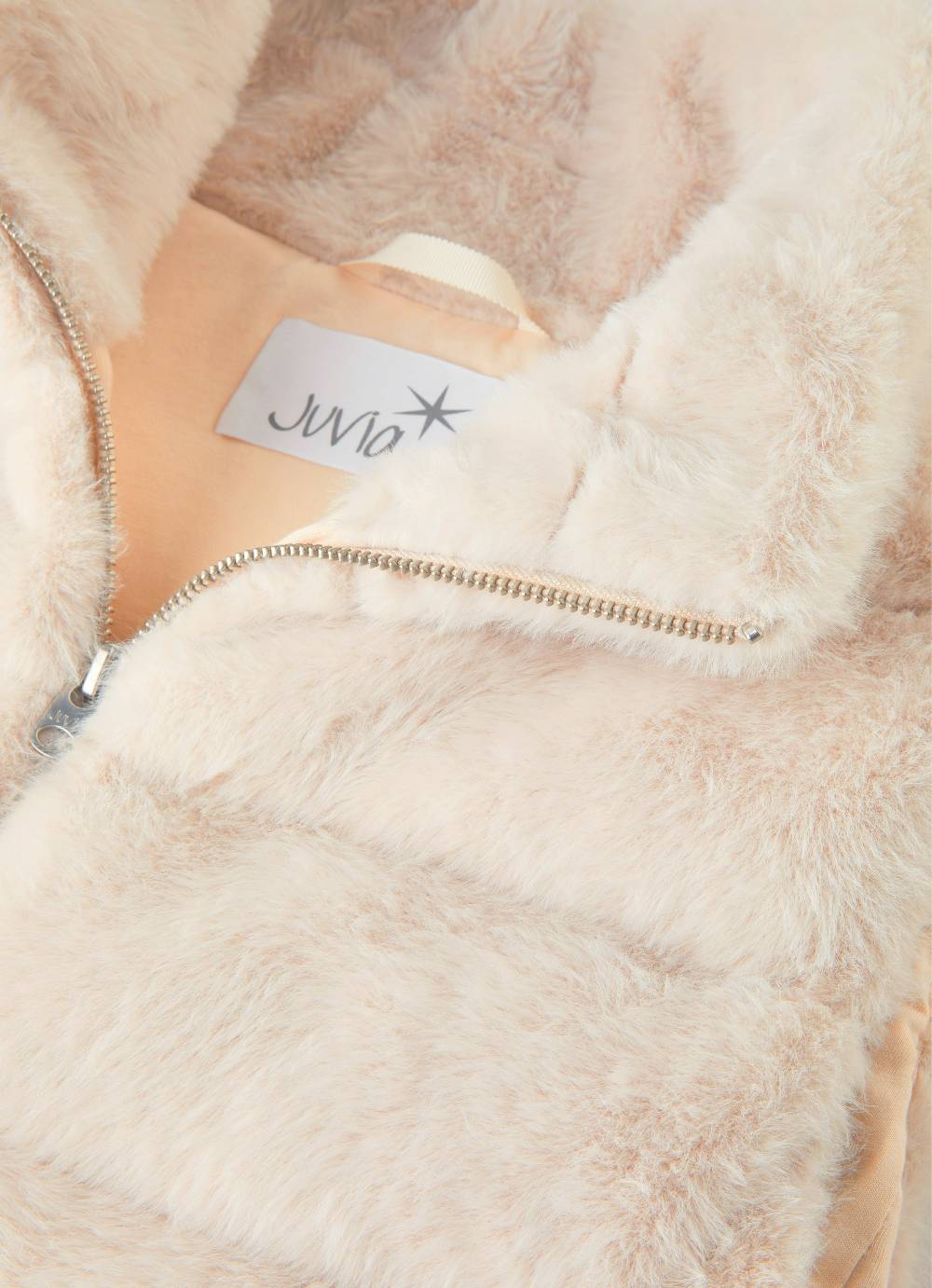 Juvia Faux Fur - Daunenweste Jubiläumsangebot