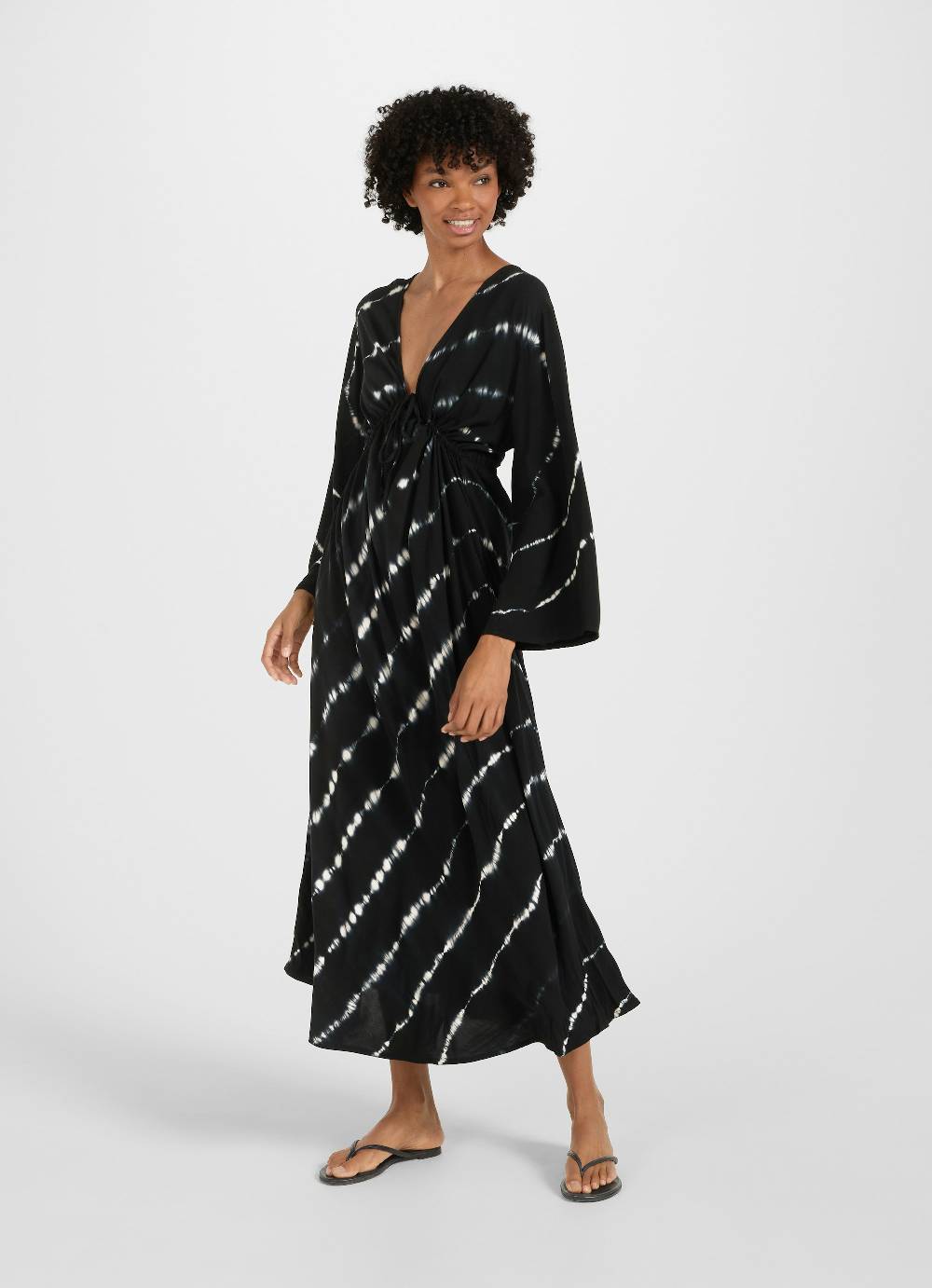 Juvia Viskose - Maxi Kleid Letzter Tag