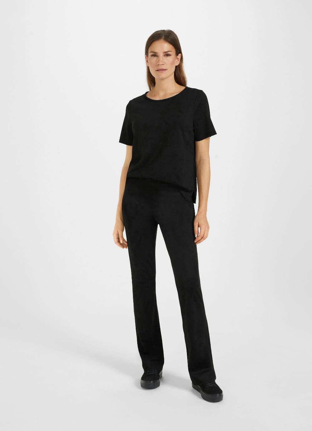 Juvia Tech Velours -Bootcut Hose Bis zu 50% Rabatt