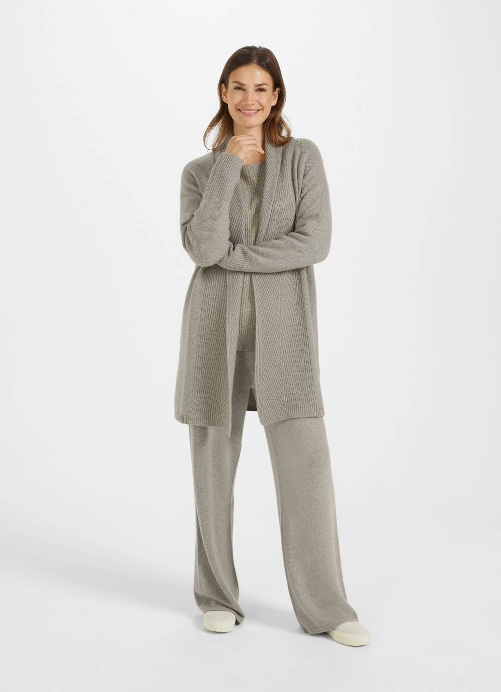 Juvia Cashmere Blend - Mantel 50% Rabatt mit kostenlosem Versand