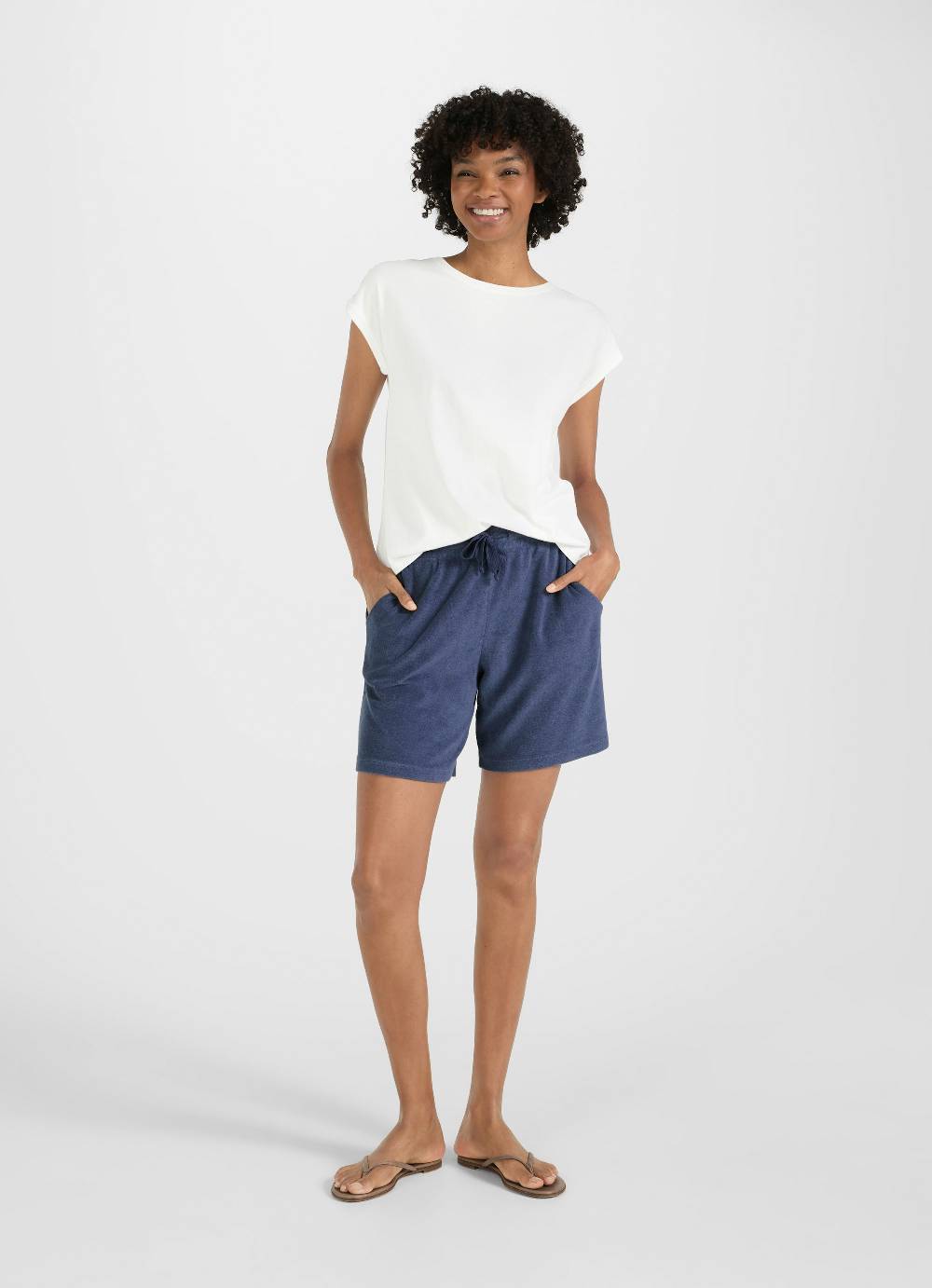 Juvia Frottee - Bermudas Günstiger Verkauf