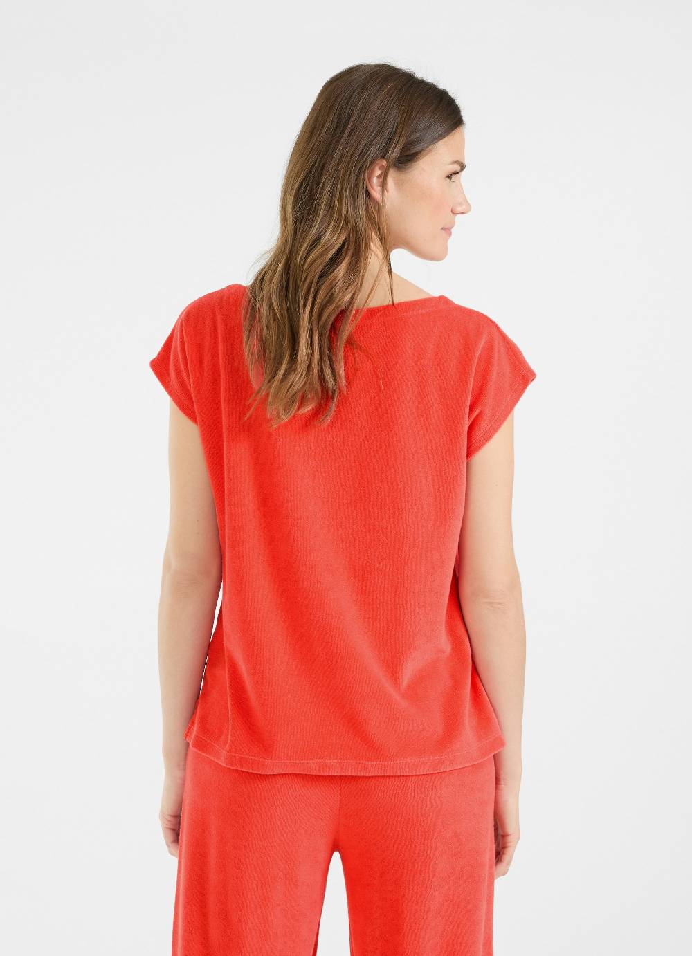 Juvia Frottee Boxy - T-Shirt Saisonale Angebote
