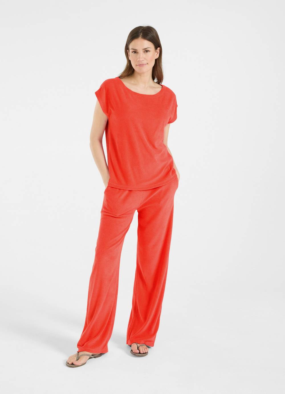 Juvia Frottee Boxy - T-Shirt Saisonale Angebote