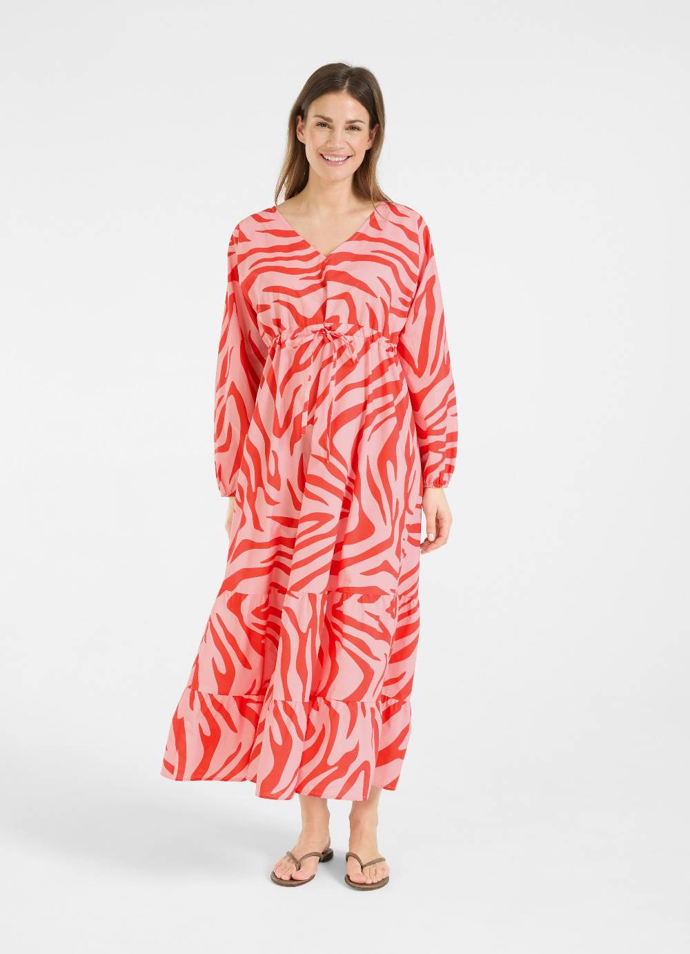 Juvia Popeline - Maxi Kleid Online