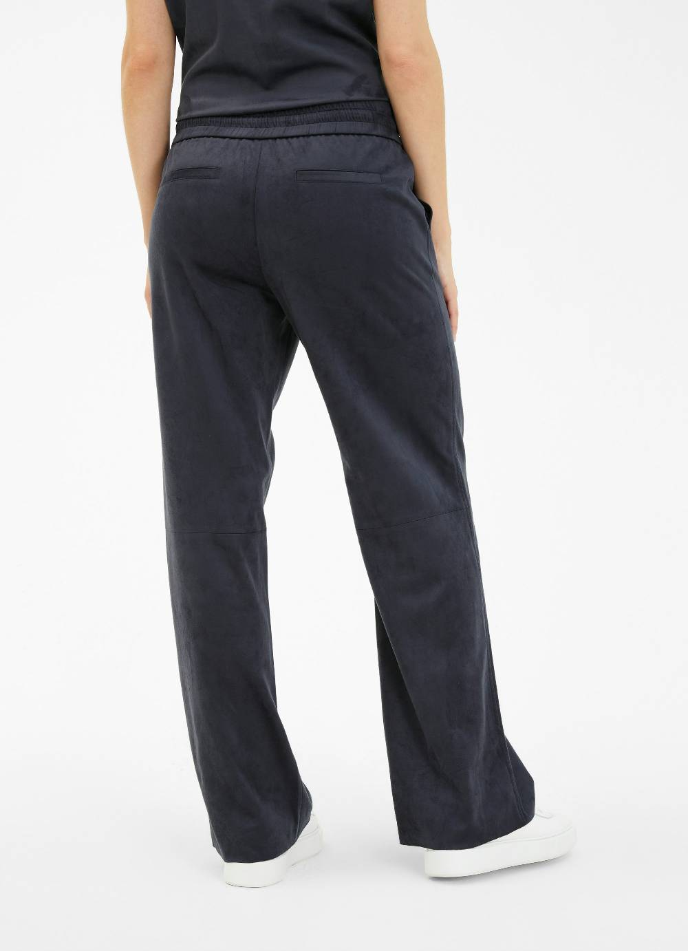 Juvia Tech Velours - Marlenehose Neueste Mode