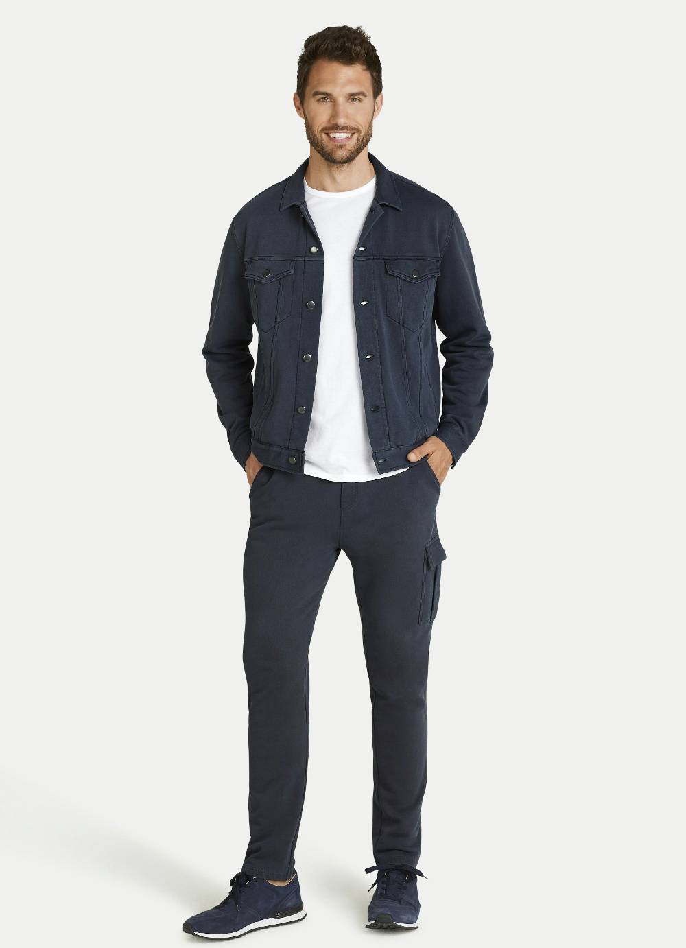 Juvia Jacke in Denim-Optik Bis zu 60% Rabatt