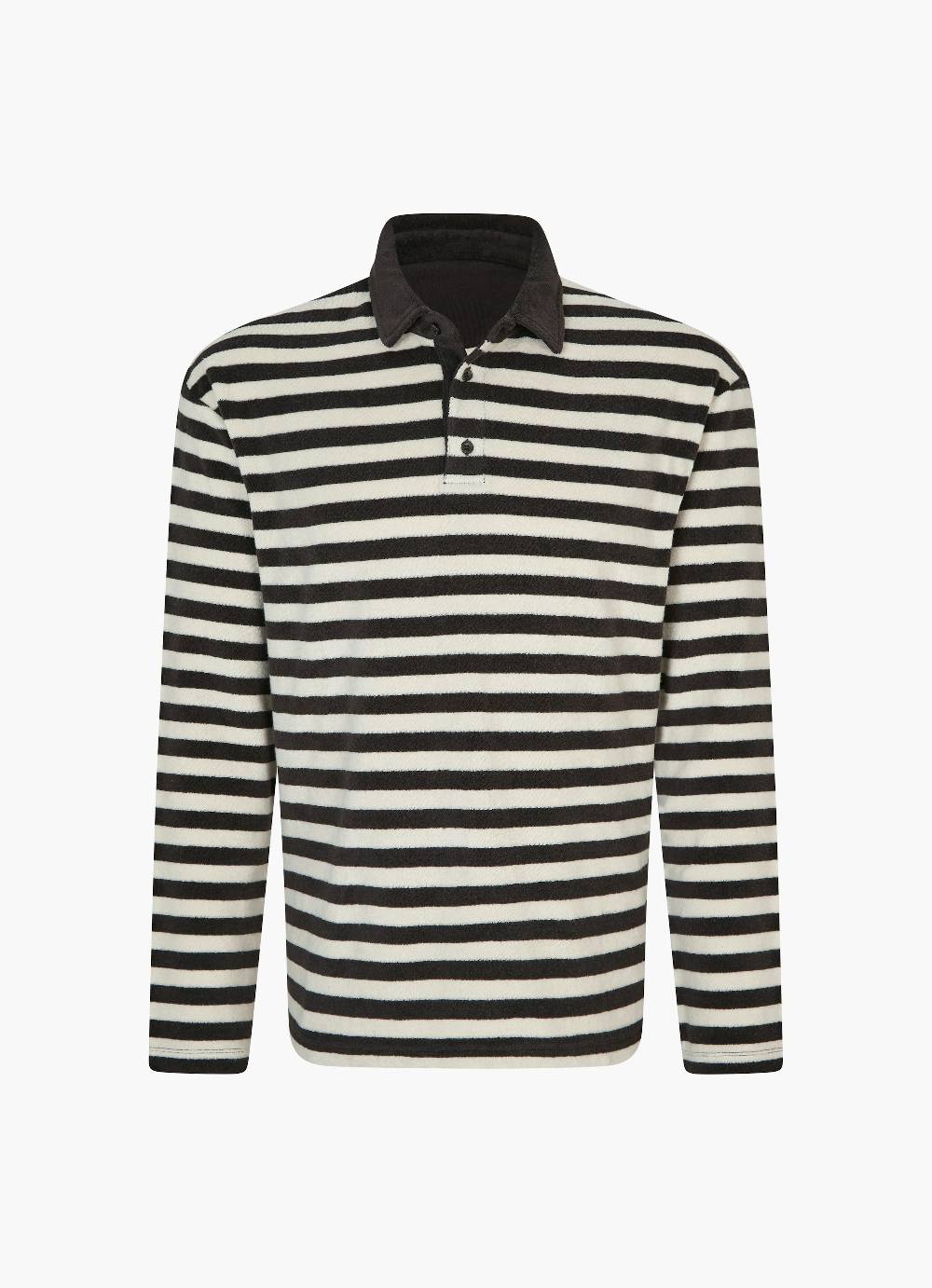 Juvia Frottee Polo - Longsleeve Schlussverkauf