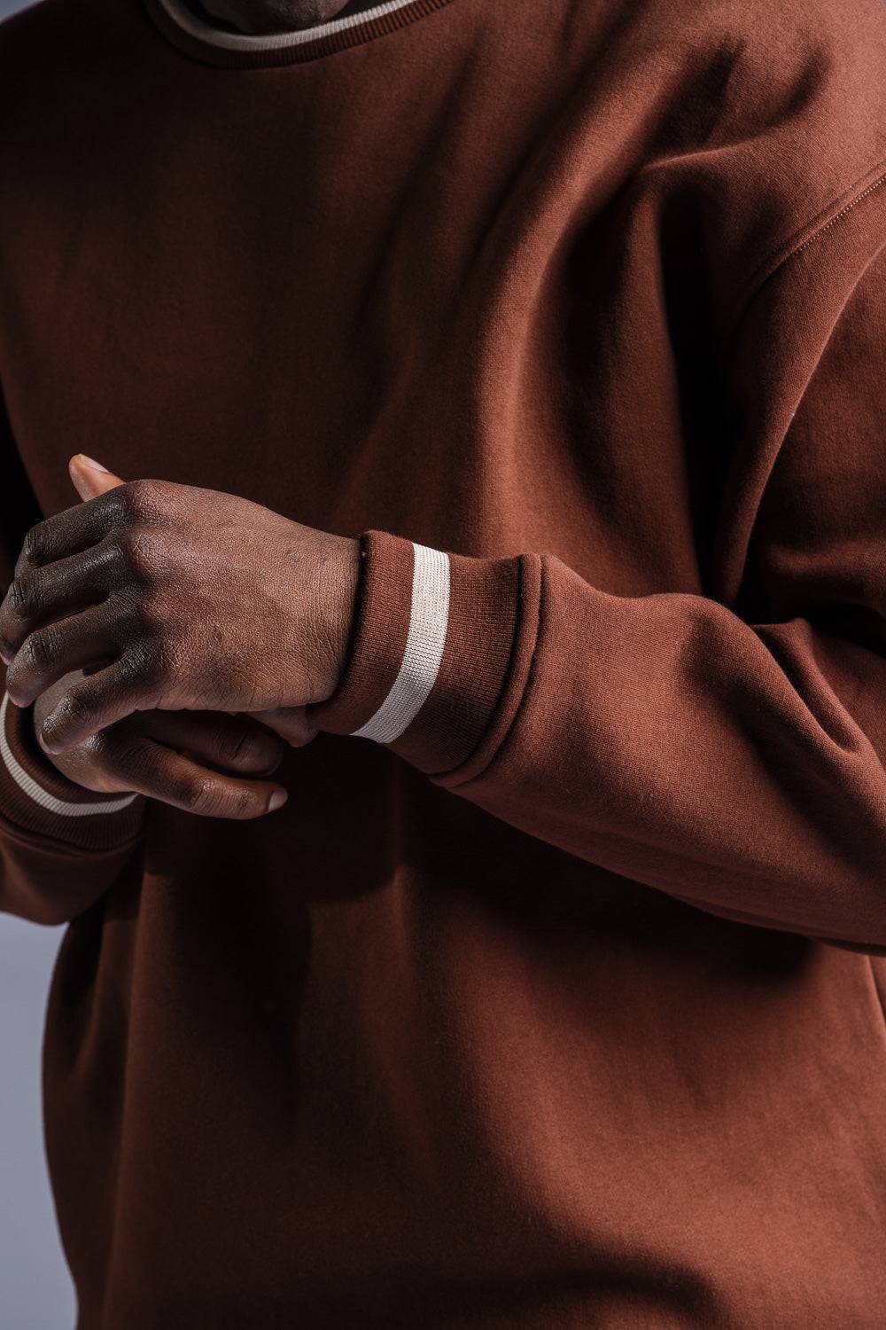 ﻿Karo Kauer Sweater Brown Verkauf