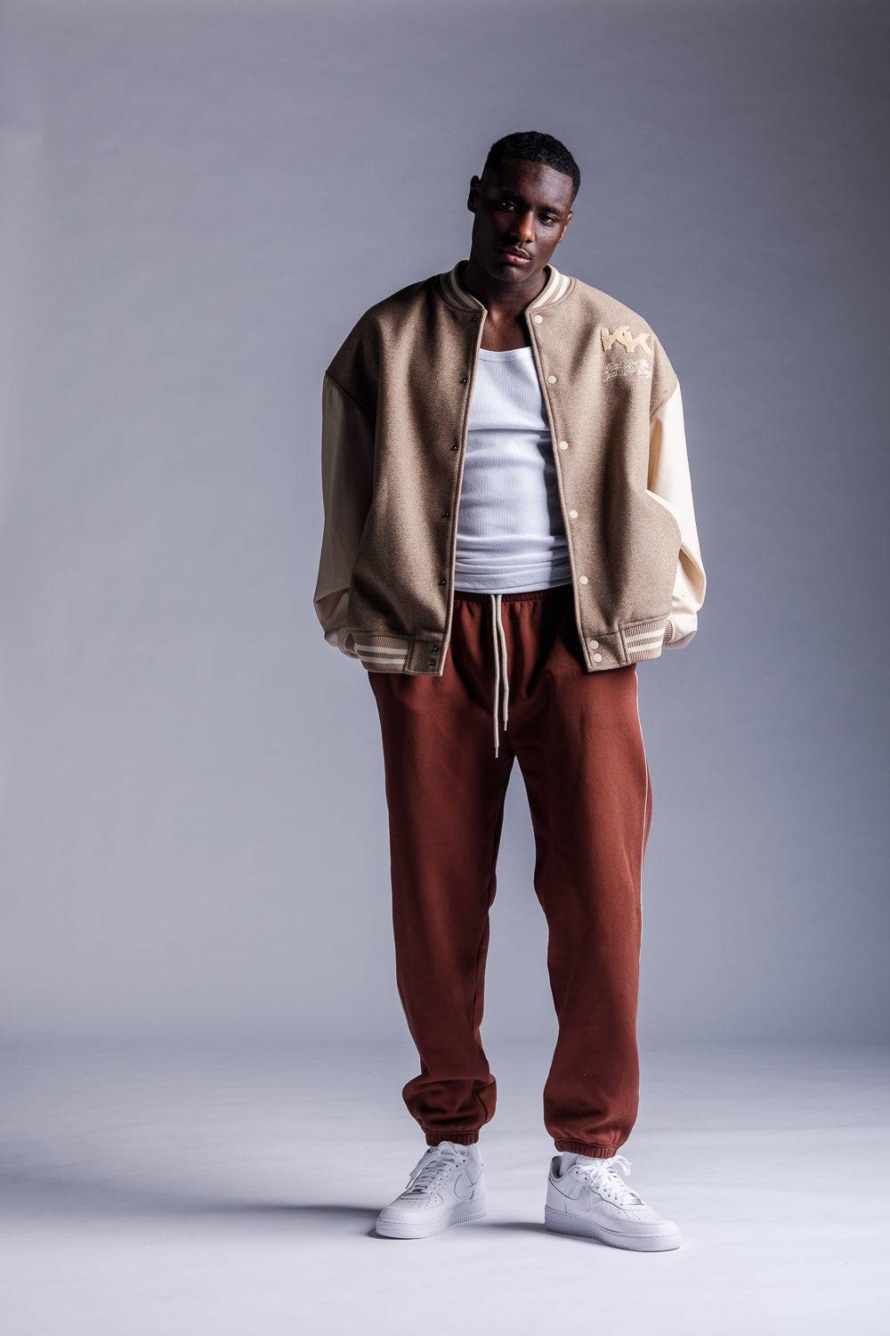 Karo Kauer College Jacket Beige Hotsell