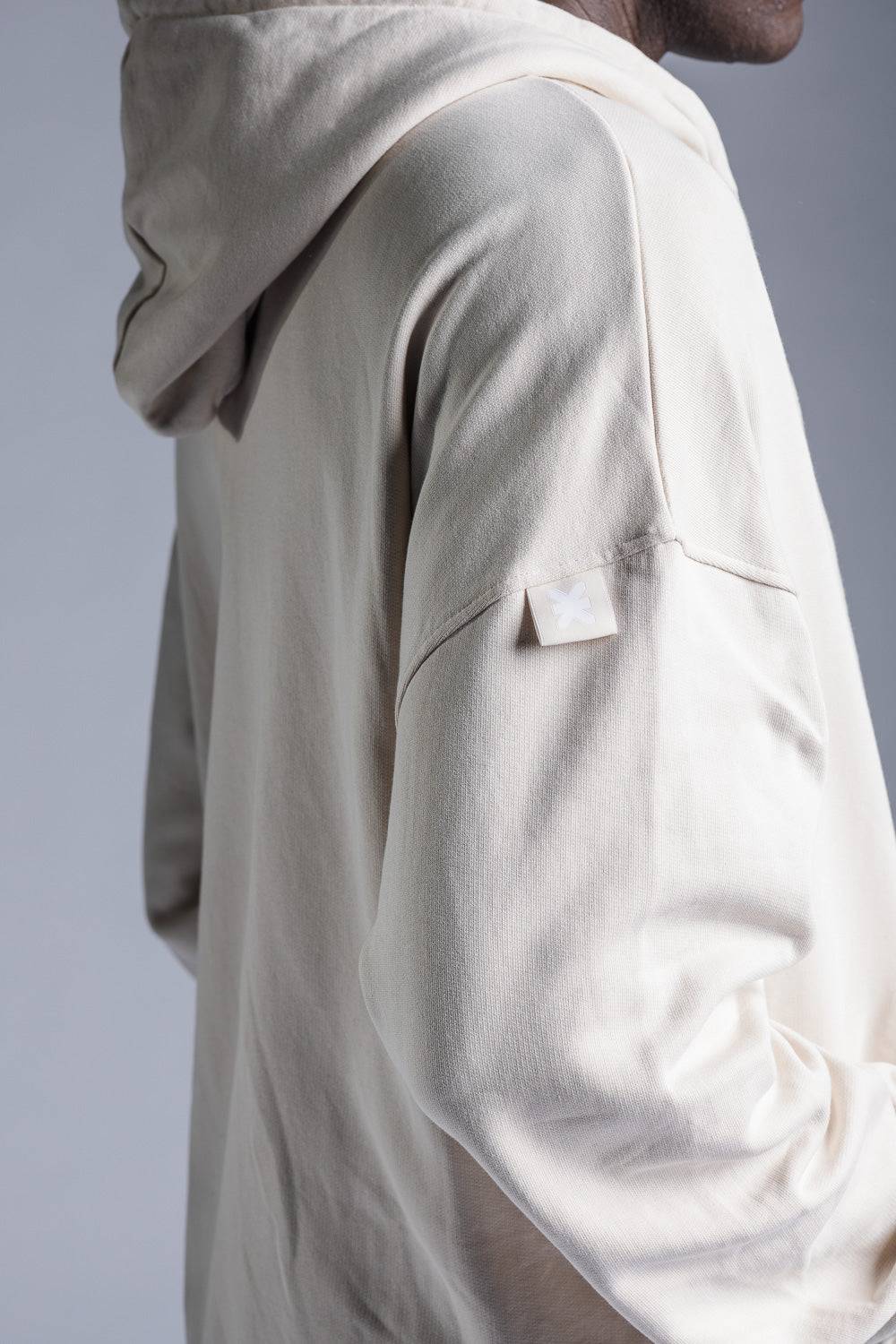 Karo Kauer Zipped Hoodie Beige Schlussverkauf