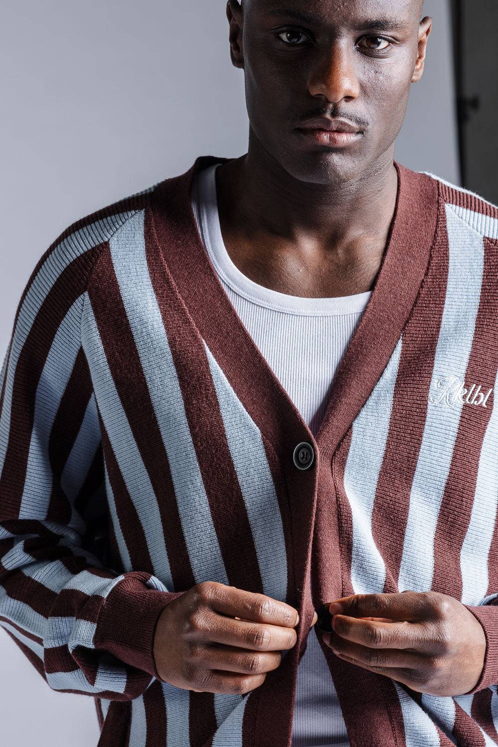 Karo Kauer Knit Cardigan Stripes Günstiger Verkauf