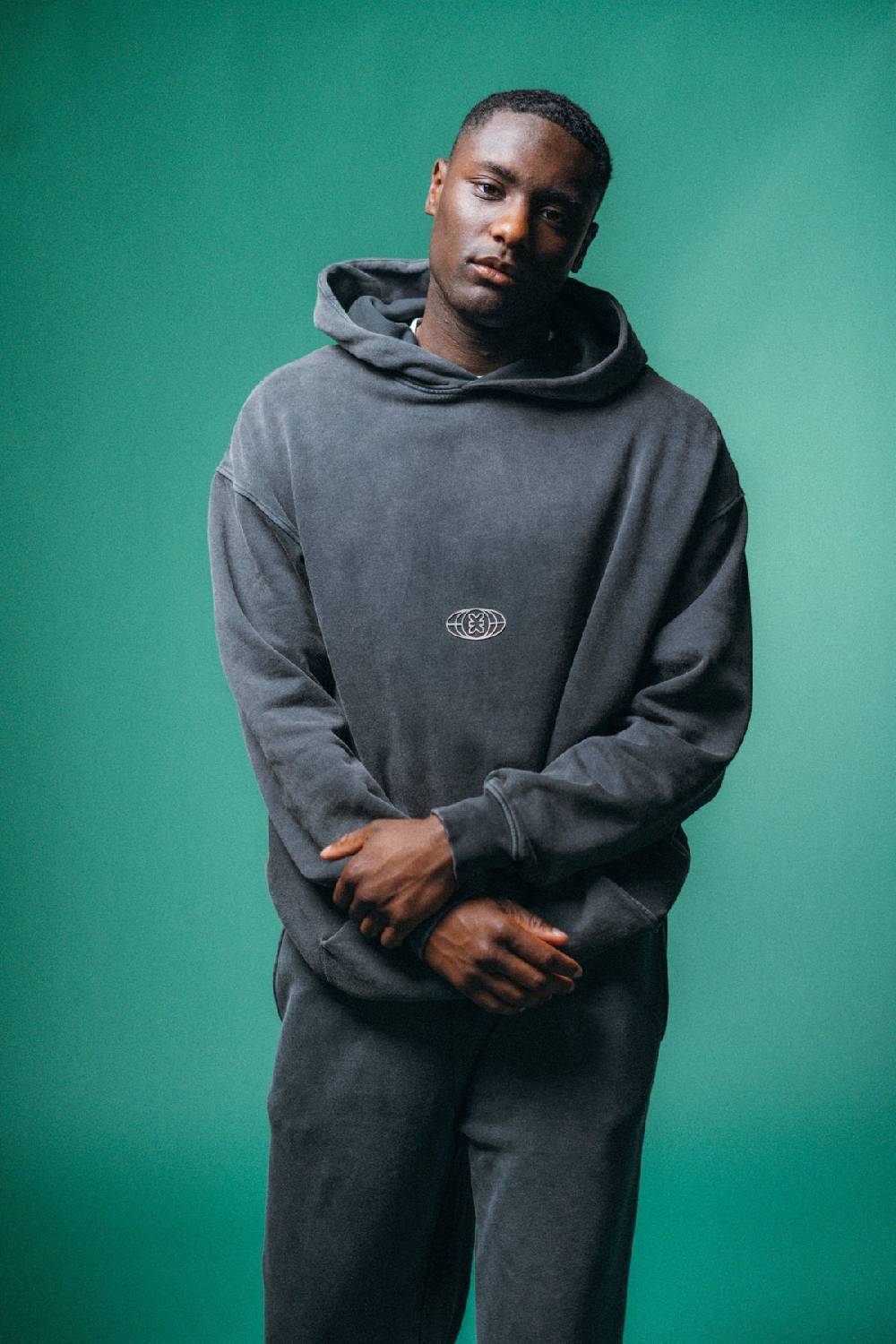 Karo Kauer Statement Hoodie Reflective Günstiger Verkauf