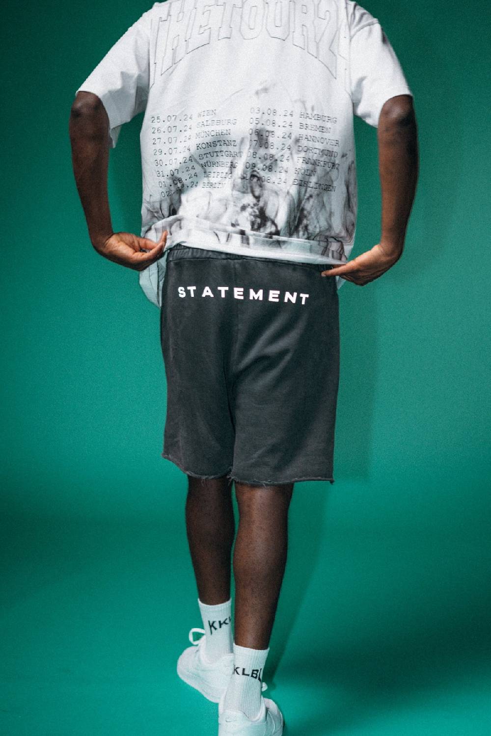 Karo Kauer Statement Shorts Reflective Meist gekauft