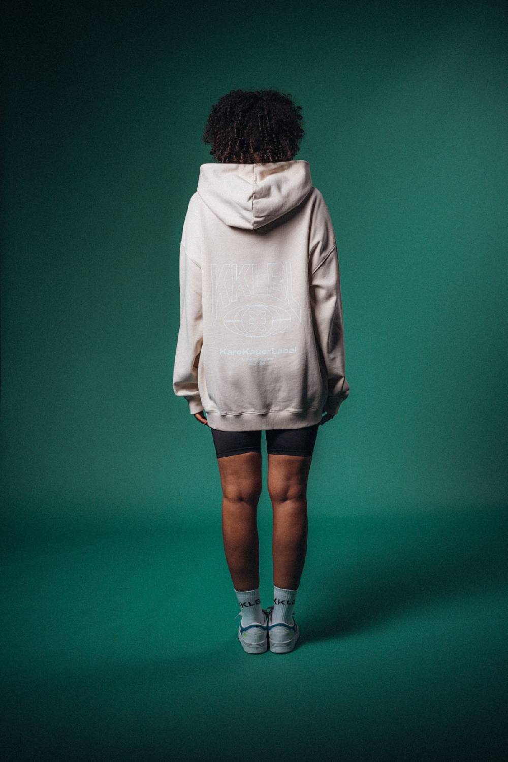 Karo Kauer Hoodie KKLBL Marble Online