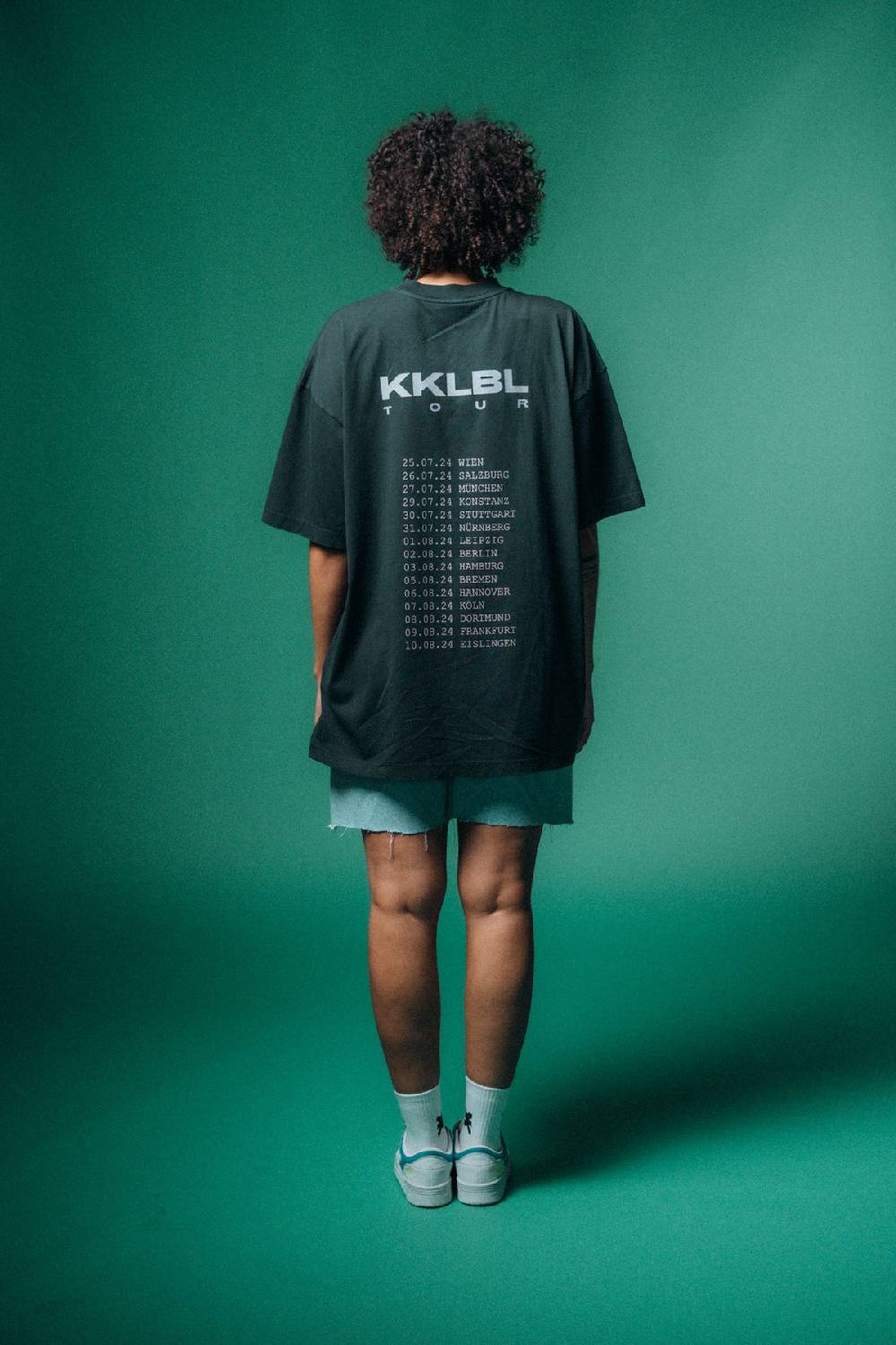 Karo Kauer Tour T-Shirt Smoke Black Verkauf