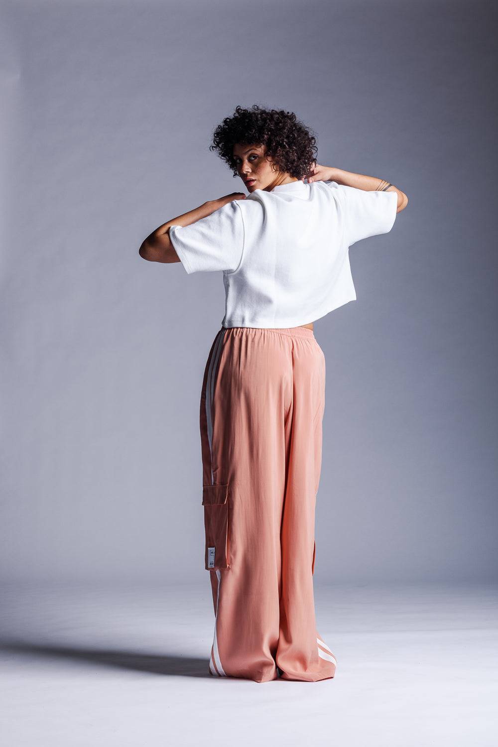 Karo Kauer Cropped T-Shirt KKLABEL Verkauf