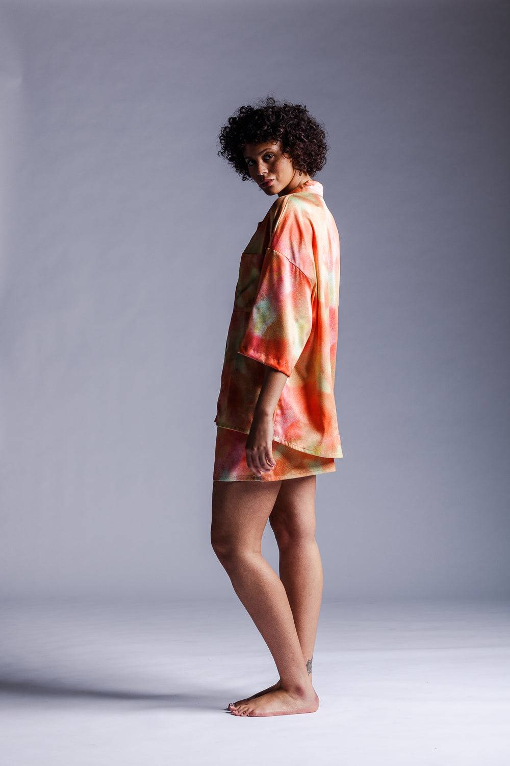 Karo Kauer Woven Shirt Aquarelle Angebote