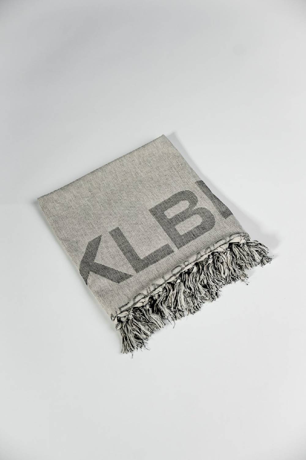 Karo Kauer Beach Towel Grey KKLBL Fabrikverkauf