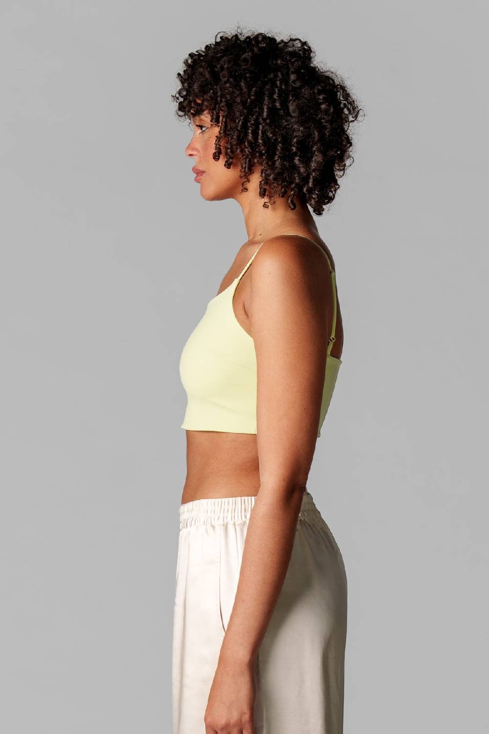 Karo Kauer Cropped Top Matcha Auslauf