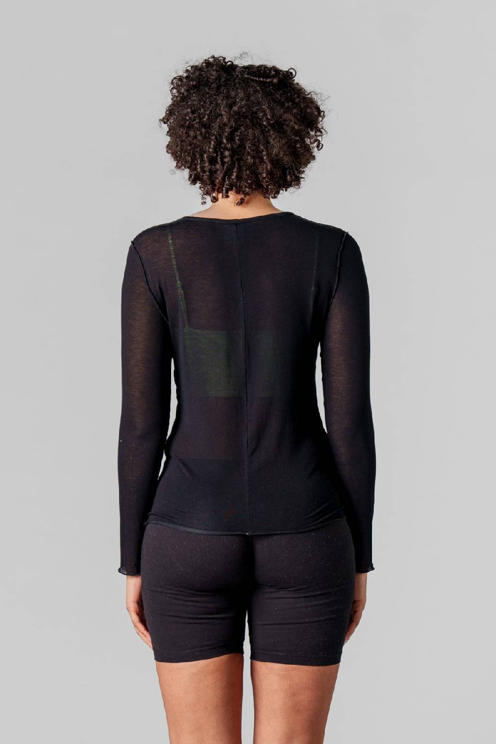 Karo Kauer Mesh Longsleeve Black Angebote