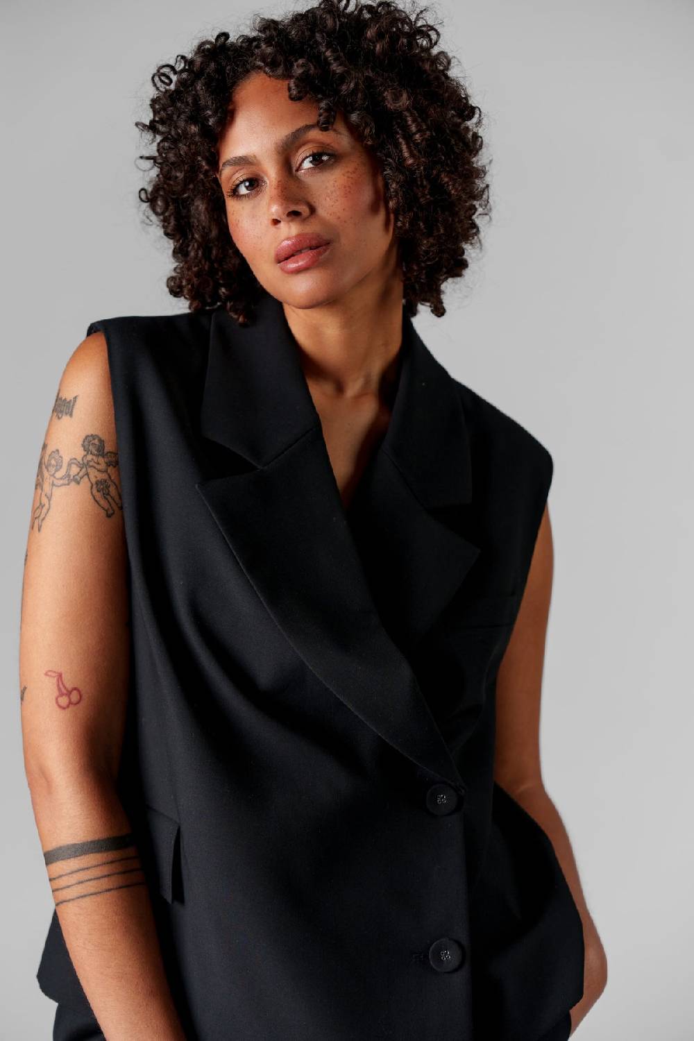 Karo Kauer Formal Vest Black Fabrikverkauf