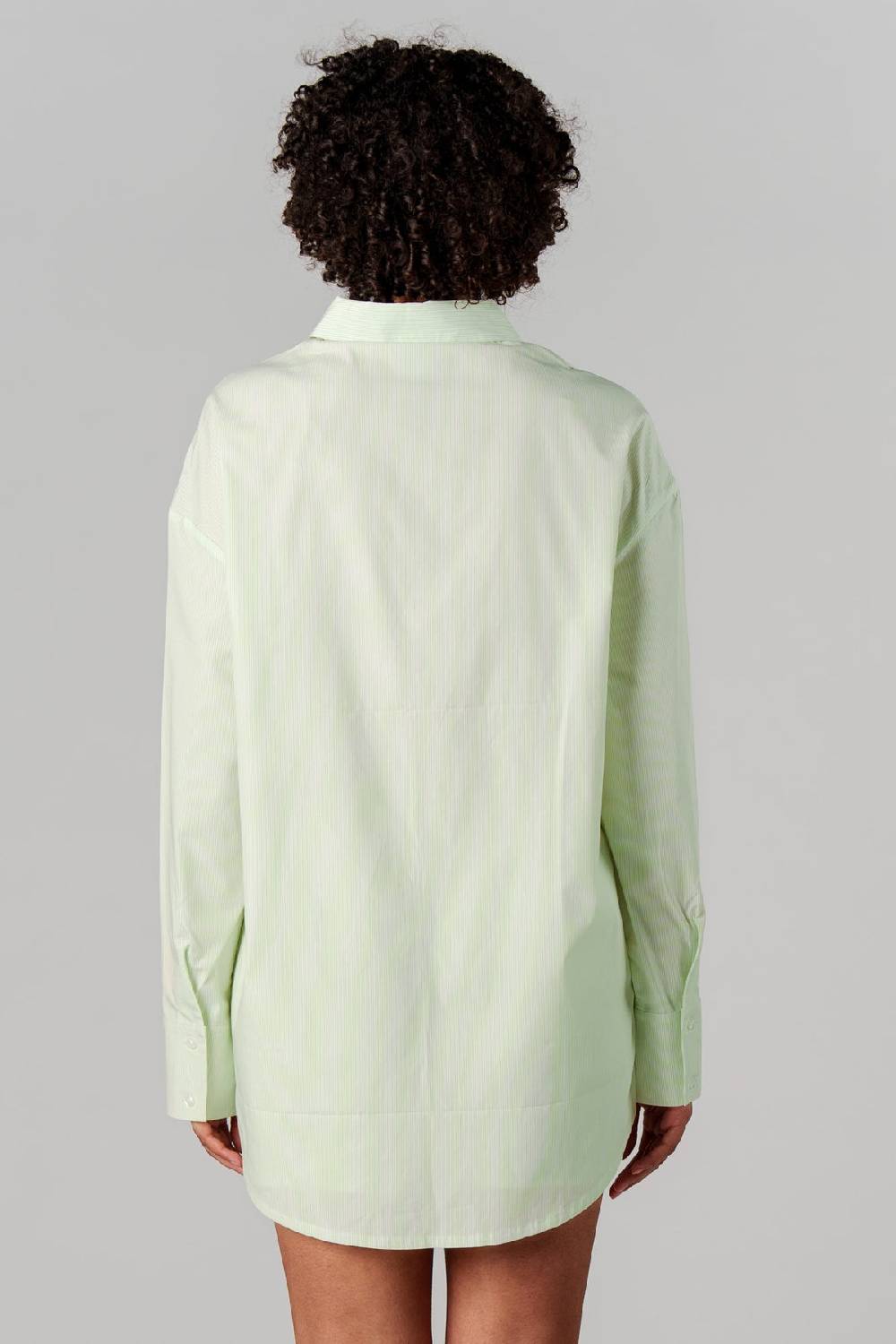 Karo Kauer Woven Blouse Striped Matcha Blitzverkäufe