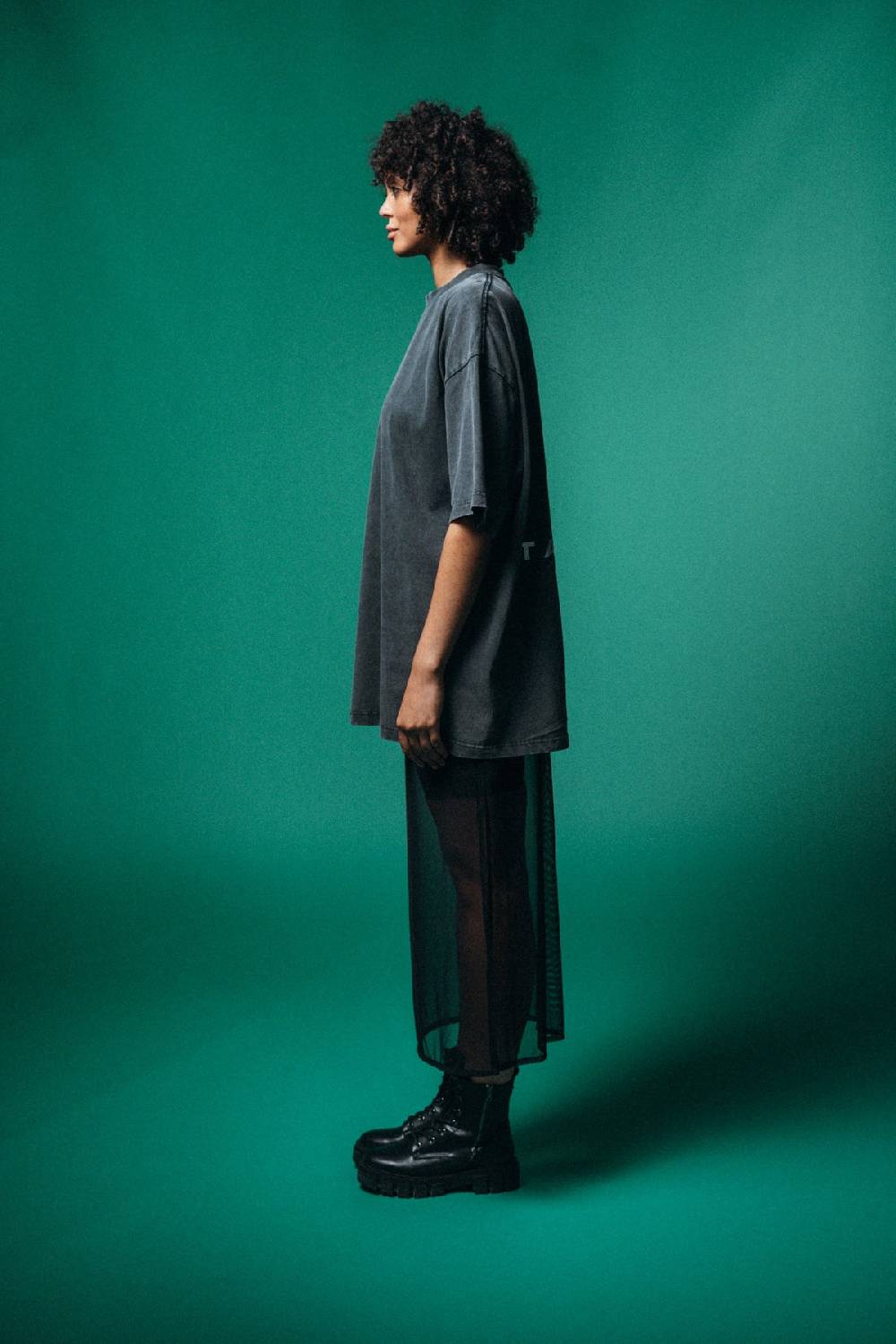 Karo Kauer PRE ORDER Mesh Skirt Black Fabrikverkauf