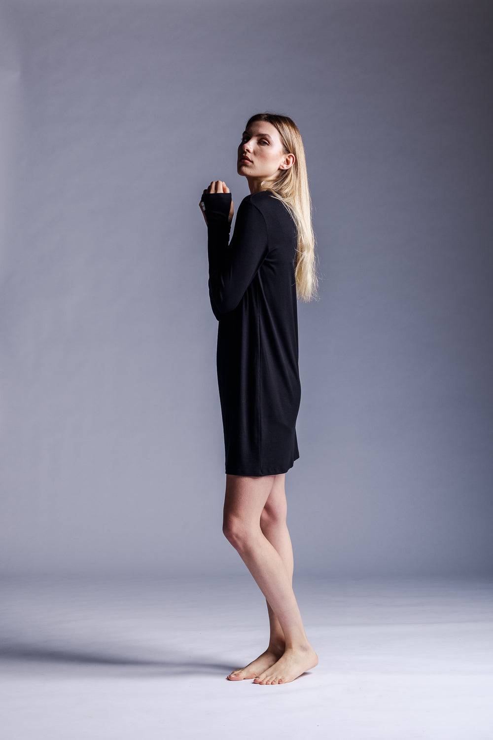 Karo Kauer Jersey Rib Dress Longsleeve Meist gekauft