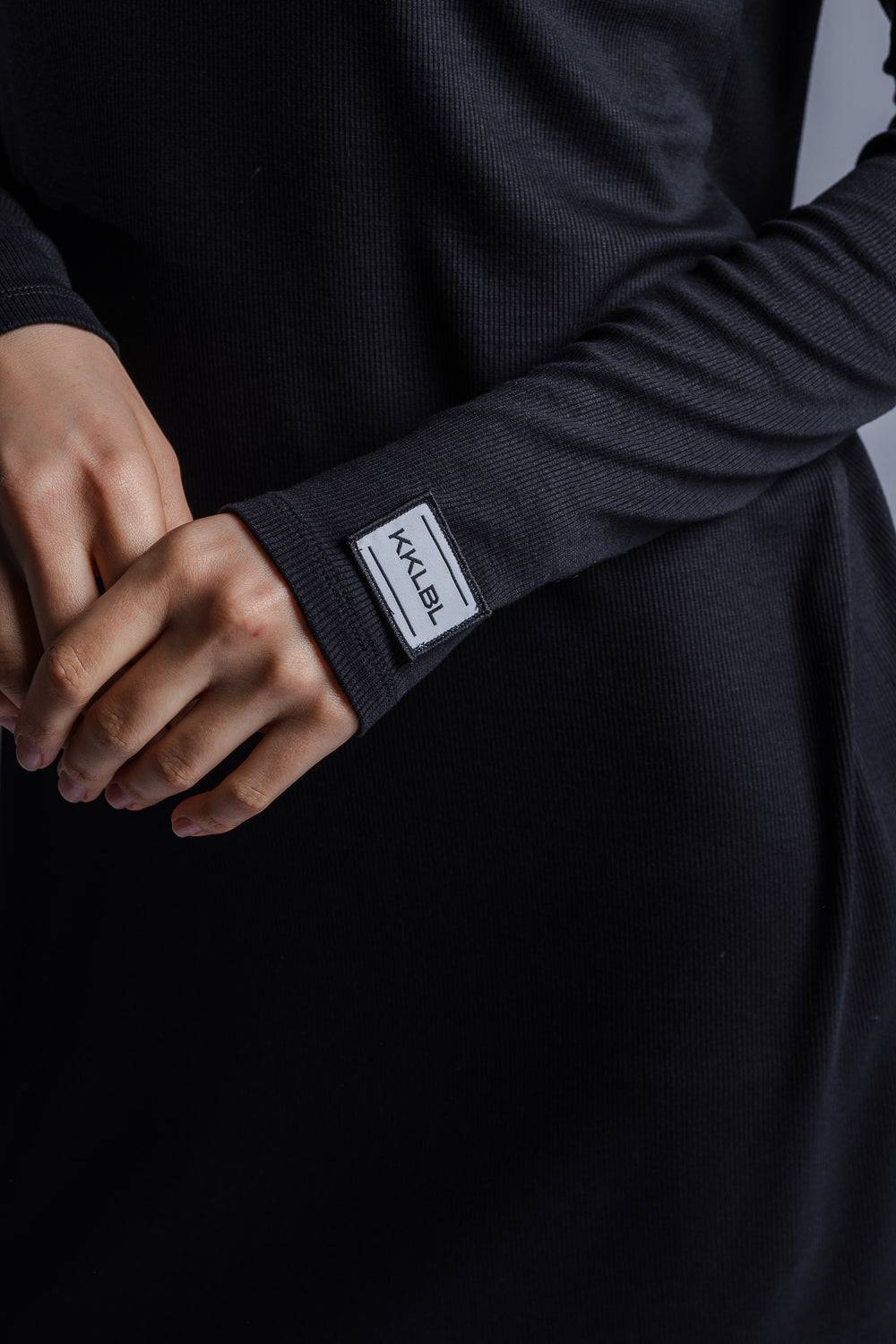 Karo Kauer Jersey Rib Dress Longsleeve Meist gekauft