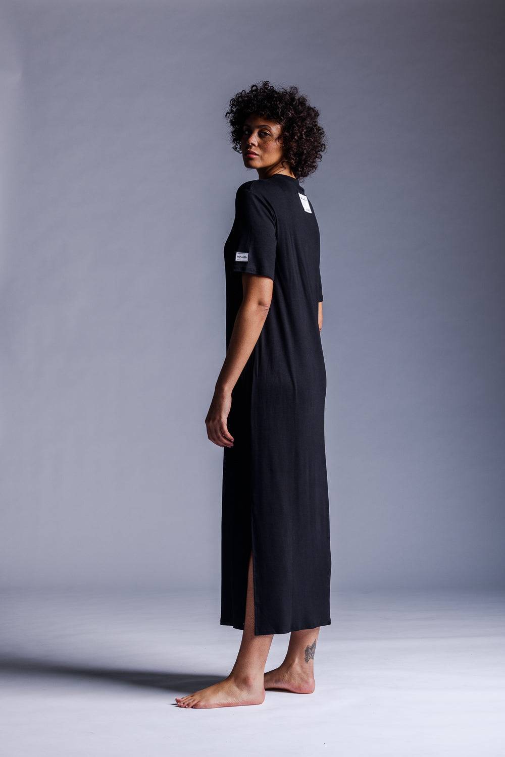 Karo Kauer Jersey Rib Dress Shortsleeve Blitzverkäufe