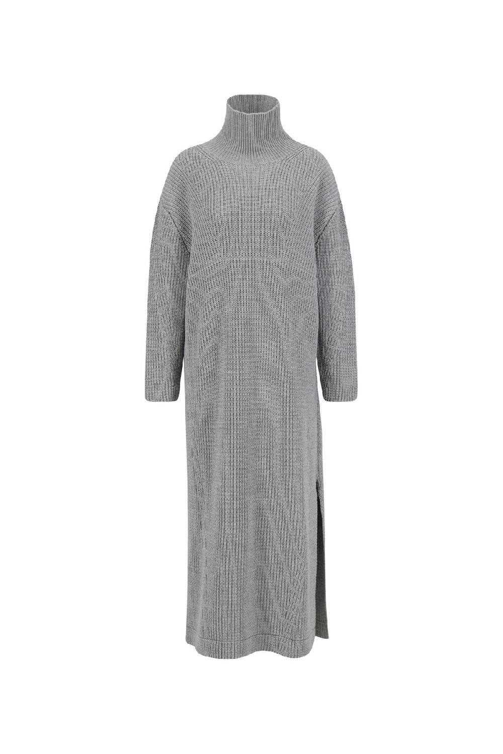 Karo Kauer Knit Dress Silver Grey Online