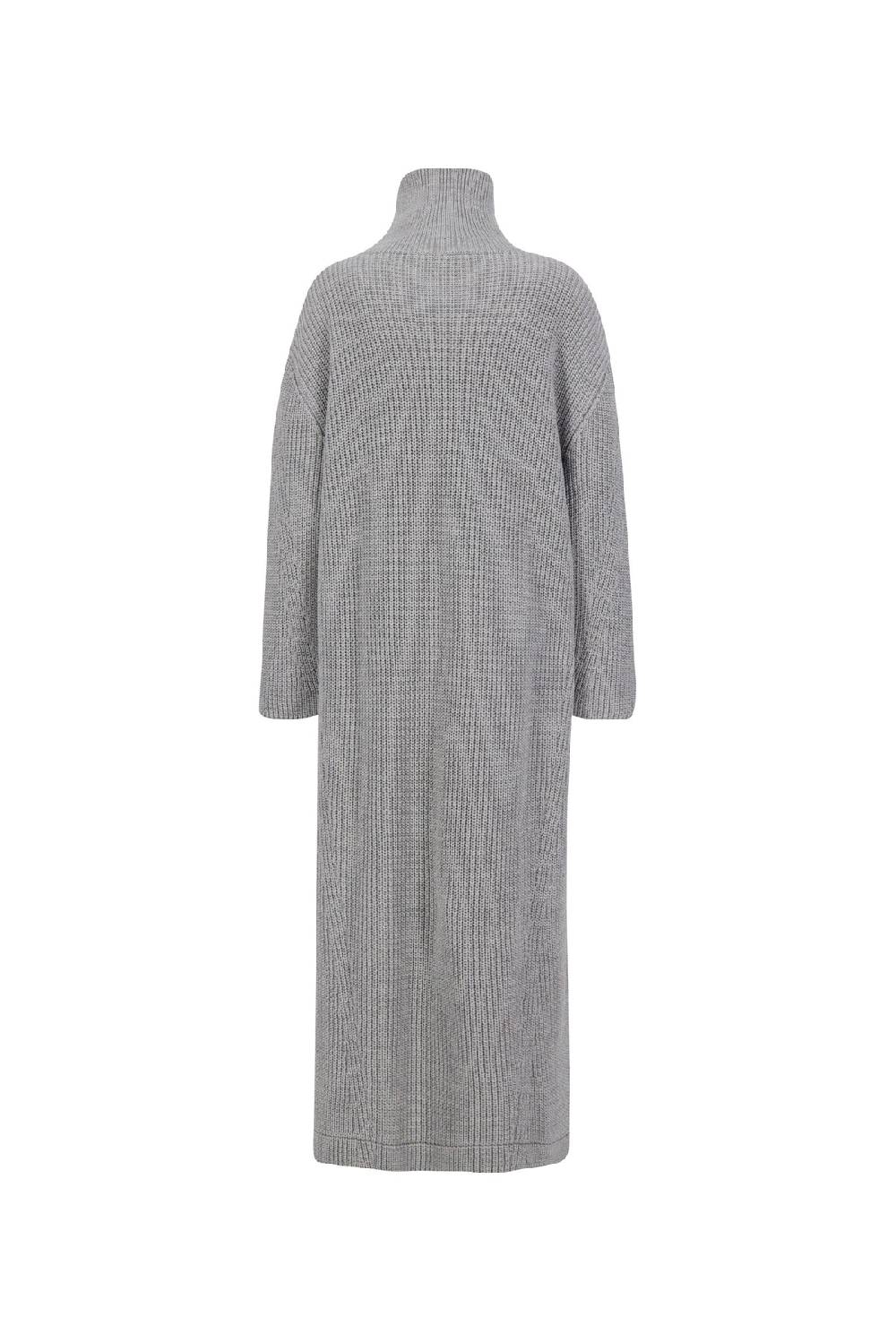 Karo Kauer Knit Dress Silver Grey Online