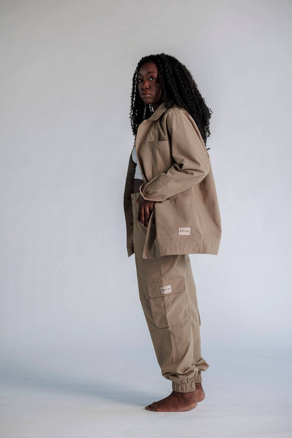 Karo Kauer Cargo Jacket Mocca Meist gekauft
