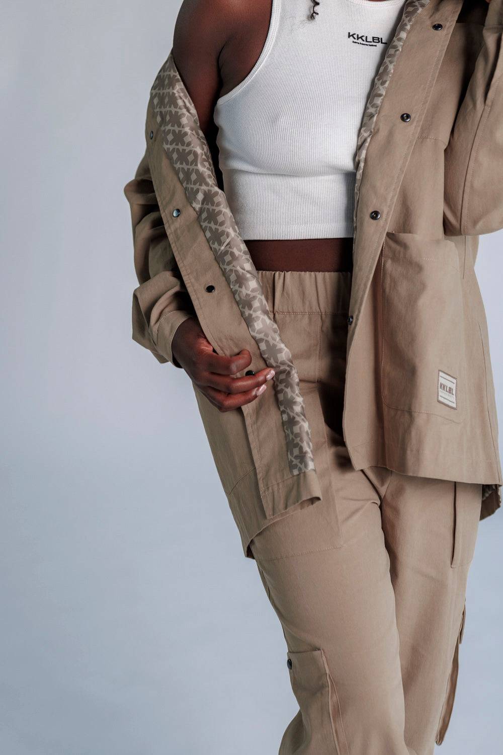 Karo Kauer Cargo Jacket Mocca Meist gekauft