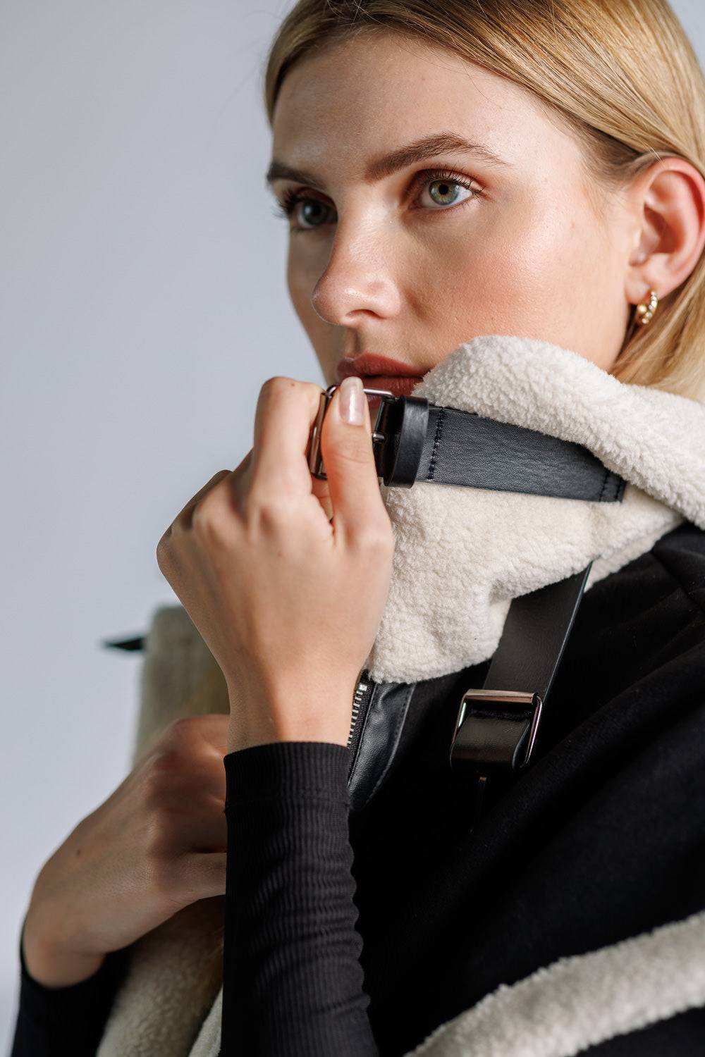Karo Kauer Double Faced Vest Black Online