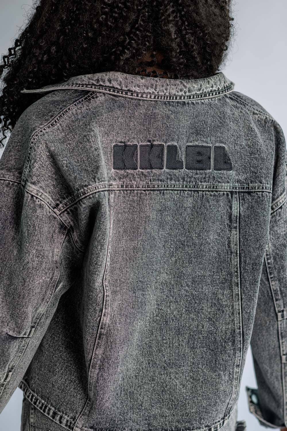 Karo Kauer Denim Jacket Black Outlet