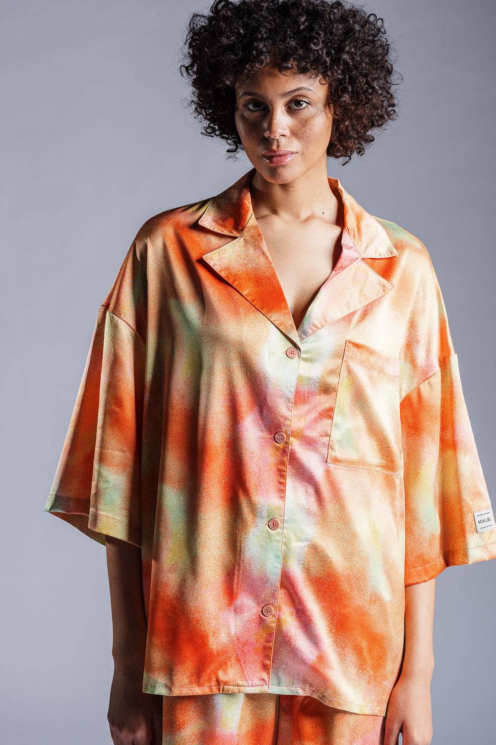 Karo Kauer Woven Shirt Aquarelle Blitzverkäufe