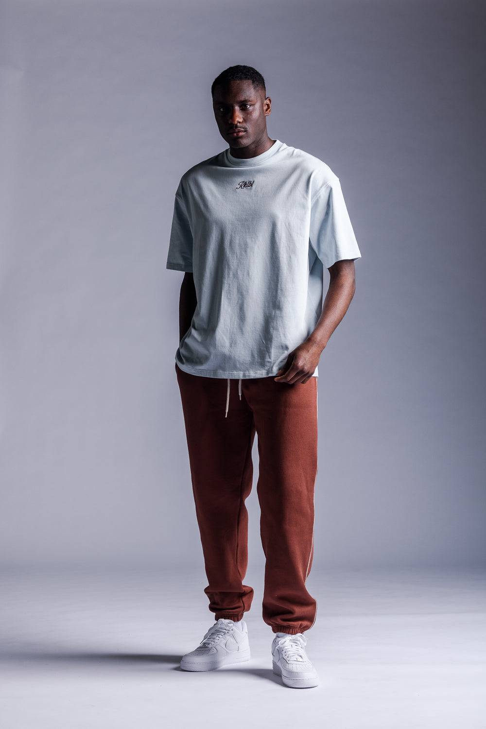 Karo Kauer T-Shirt Ice Blue Outlet