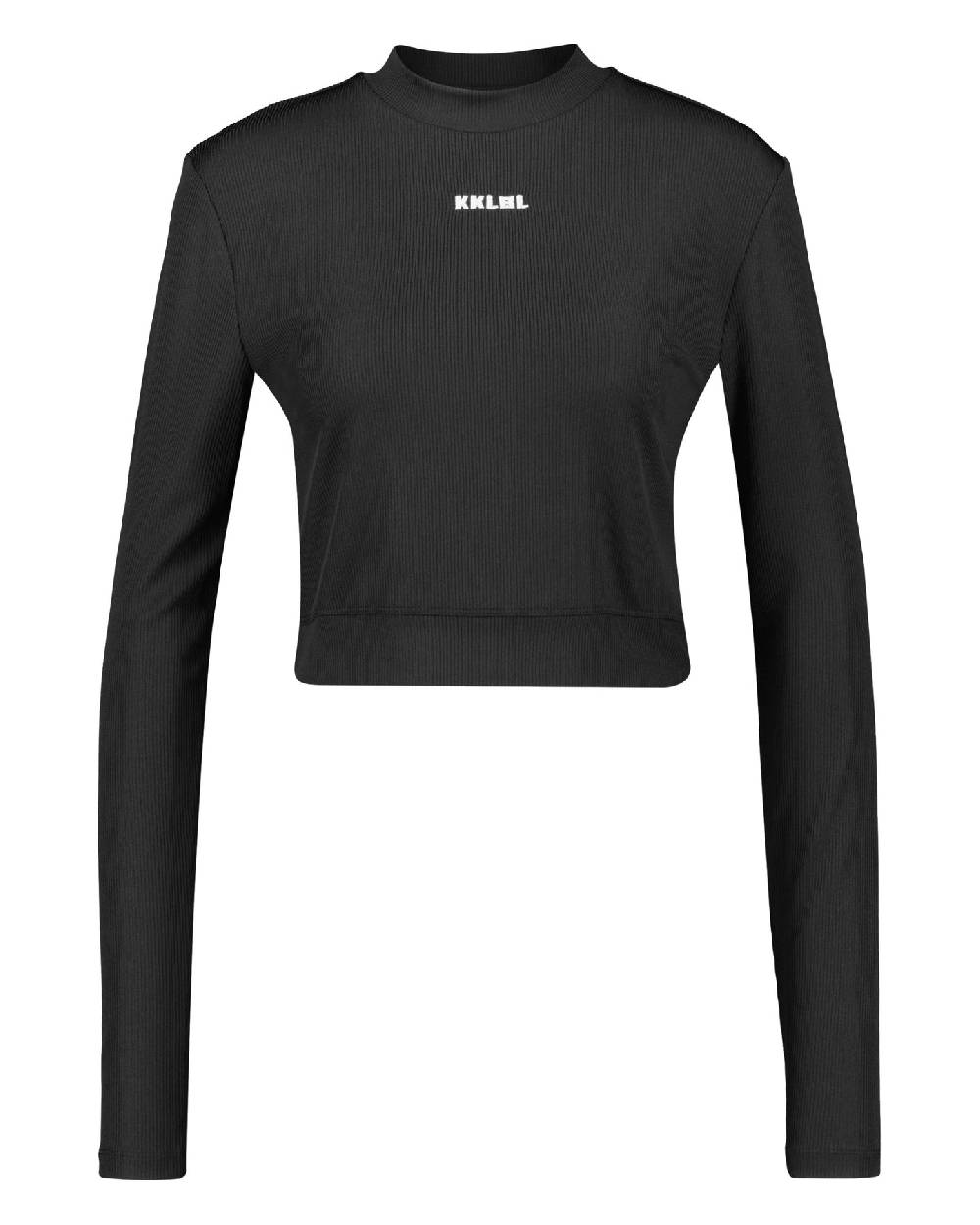 Karo Kauer Cropped Shirt Black Günstiger Verkauf