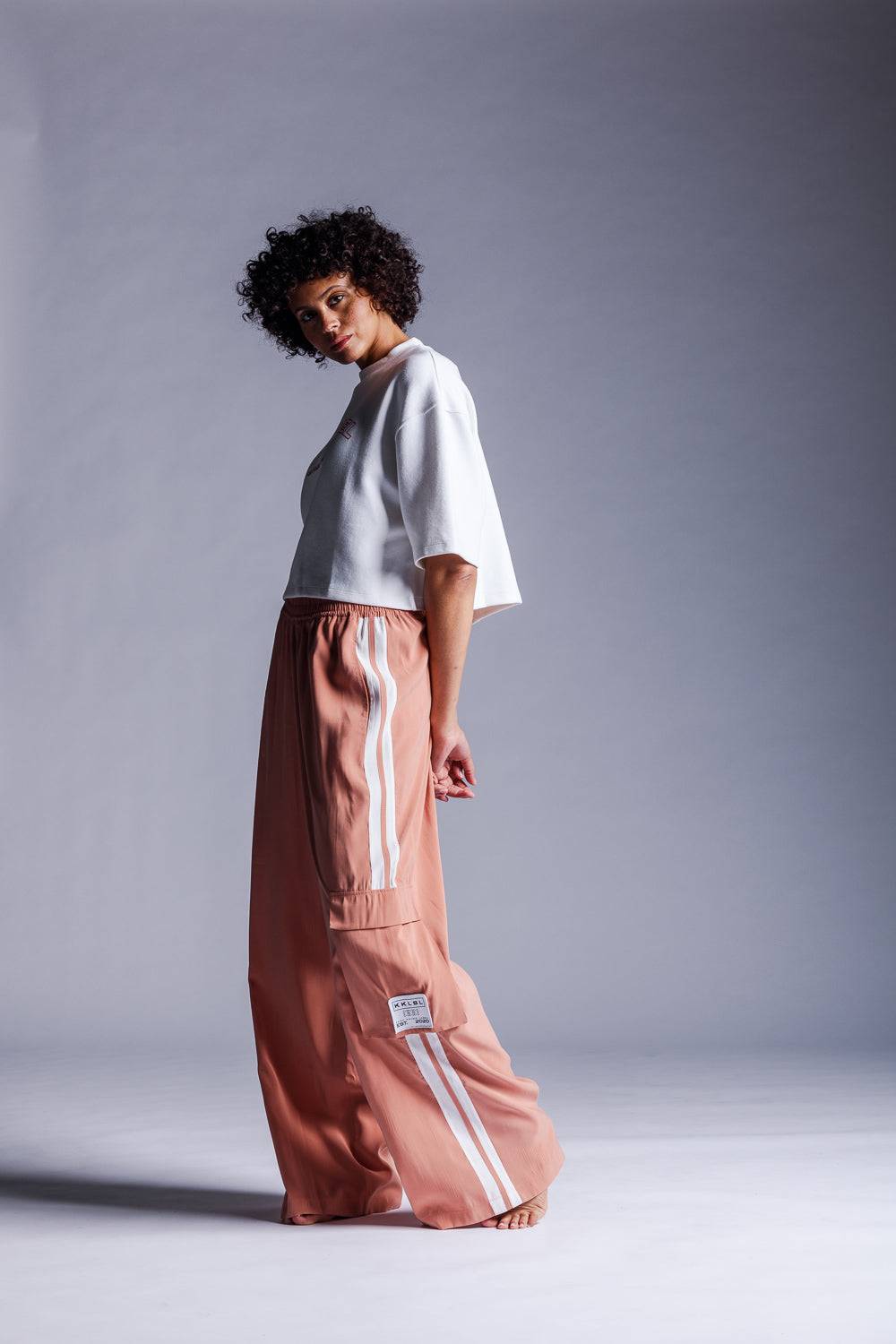 Karo Kauer Wide Leg Pants Rosewood Blitzverkäufe