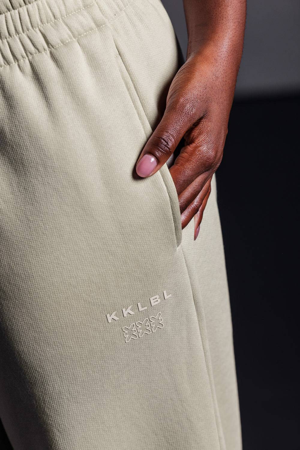 Karo Kauer Jogger Pants Faded Green Verkauf